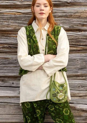 Väska "Nome" i ull - björklöv