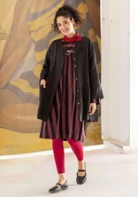 Artistblus "Azores" i lin - svart