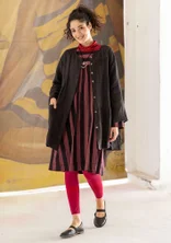 Artistblus "Azores" i lin - svart