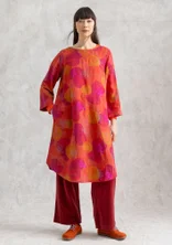 Vävd klänning "Fizz" i lin/modal - gnejs