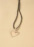 Halsband "Anita" i silver (silver En storlek )