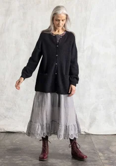 Vävd underkjol i ekologisk bomull - häger