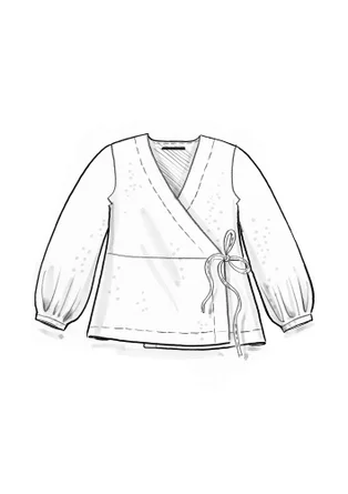 Velourkofta "Cornus" i ekologisk bomull/återvunnen polyester - viol