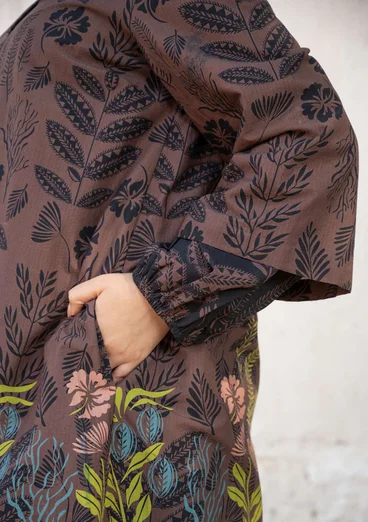 Vävd tunika "Tahiti" i ekologisk bomull - franskrost