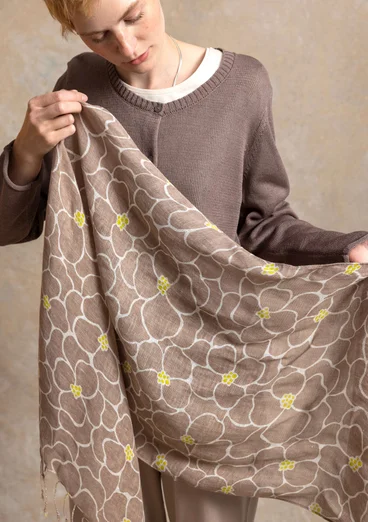 Sjal ”Theia” i lin - kashish