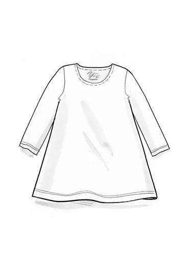 Trikåtop ”Ophelia” i ekologisk bomull/modal - krappröd