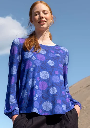 Top "Pink Moon" i lyocell/elastan - lupin