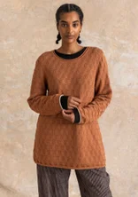 Bästiströja ”Celia” i återvunnen bomull - ekollon