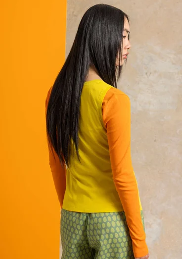 Trikålinne i ekologisk bomull - dijon