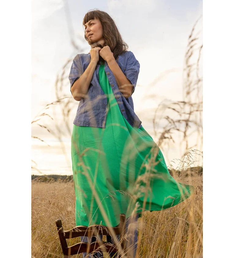 Organic cotton jersey dress