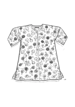 Blus "Ping" ekologisk bomull - lavendel