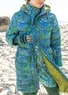 Dunkappa "Bhumika" återvunnen polyester/dun (indigofera XS)