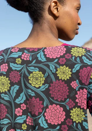 Top "Pink Moon" i lyocell/elastan - svart