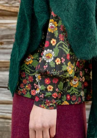 Top "Rosebay" i lyocell/elastan - svart