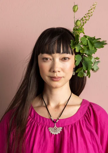 Halsband "Kristina" i silver - silver