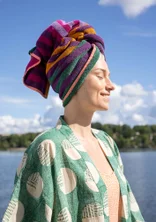 Handduk "Sunset" i ekologisk bomull - koschenill