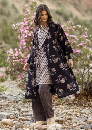 Vävd klänning ”Thistle” i ekologisk bomull - kashish