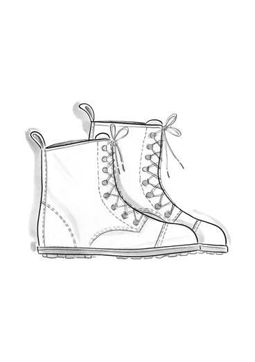 Känga i nappa - svart