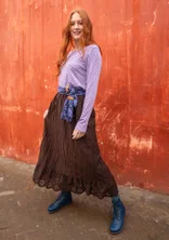 Vävd underkjol i ekologisk bomull - mullbär