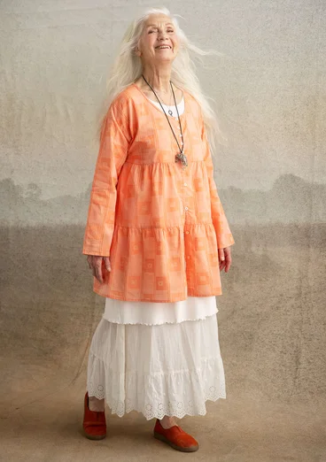 Artistblus "Cirrus" i ekologisk bomull - nektar