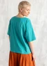 T-shirt i ekologisk bomull (orientgrön XXL)