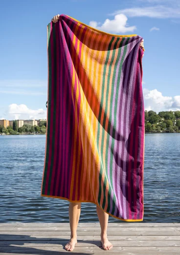 Badlakan "Sunset" i ekologisk bomull - koschenill