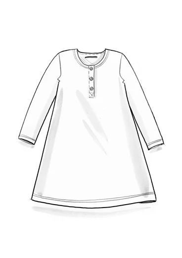 Trikåtunika "Alora" i ekologisk bomull - nypon