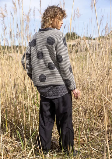 Tröja "Windy" i lammullsmix - askgrå