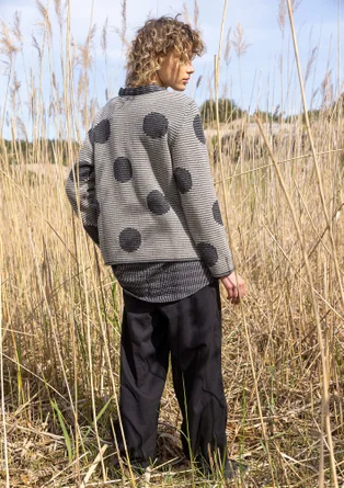 Tröja "Windy" i lammullsmix - askgrå