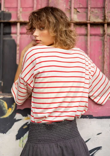 Top "Elise" i ekologisk bomull/modal - vanilj