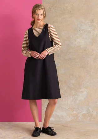 Basrandstop i ekologisk bomull - ekollon/fjäder