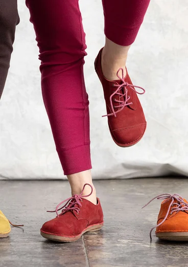 Knytsko i nubuck - lingon