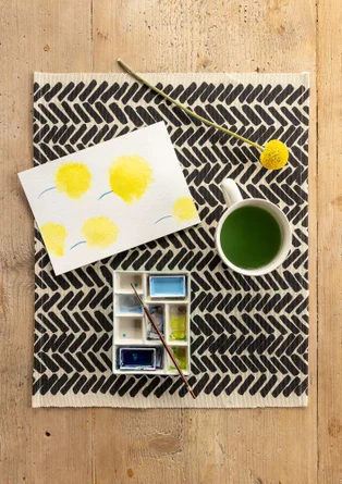 Palett "Play" i keramik - turkos