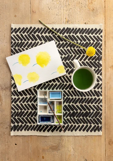 Palett "Play" i keramik - turkos