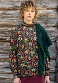 Top "Rosebay" i lyocell/elastan - svart