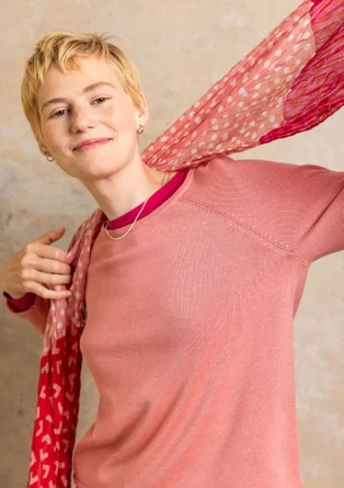 Tröja i ekologisk bomull/lyocell - körsbärsblom