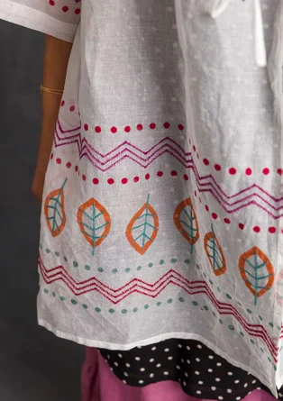 Kimono "Create" i bomull - oblekt