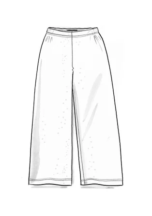 Velourbyxa "Cornus" i ekologisk bomull/återvunnen polyester - viol