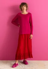 Vävd underkjol i ekologisk bomull - amaryllis