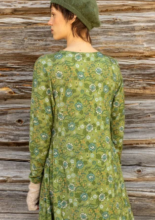 Trikåklänning "Rosebay" i lyocell/elastan - salvia