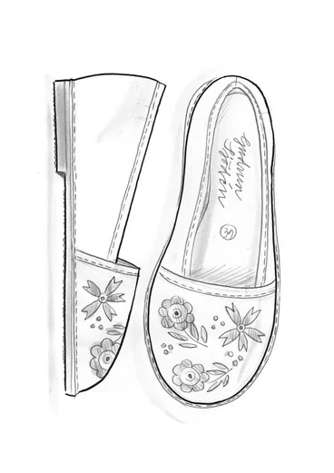 Ballerinasko i nappa - jade