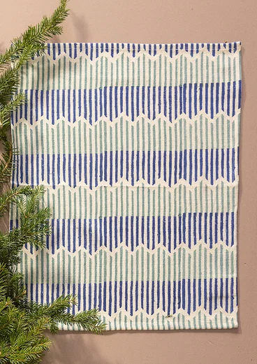 Bordstablett "Taiga" i ekologisk bomull - lupin