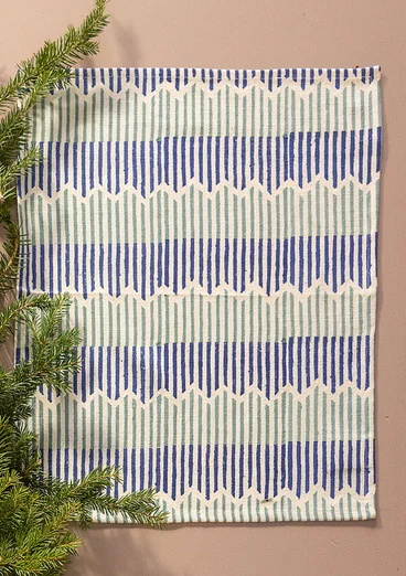 Bordstablett "Taiga" i ekologisk bomull - lupin