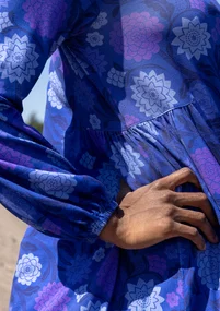 Trikåklänning "Pink Moon" i lyocell/elastan - lupin