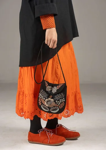 Vävd underkjol i ekologisk bomull - nypon