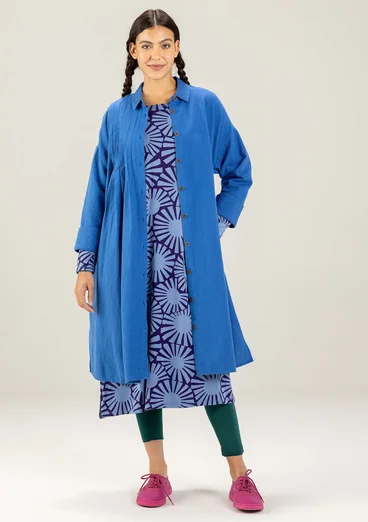 Mönstrad trikåklänning "Taiyoko" i lyocell/elastan - natthimmel