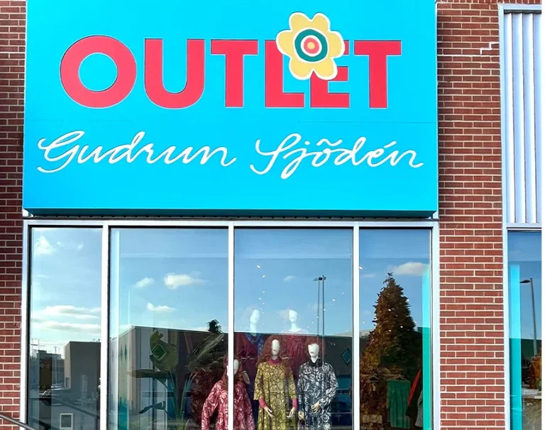 Gudrun Sjödéns butik på 23rd Street Suite St. i Minneapolis.