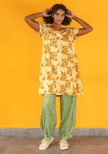 Trikåklänning "Rema" i ekologisk bomull - solstråle