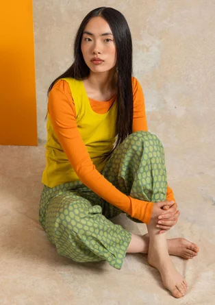 Trikålinne i ekologisk bomull - dijon