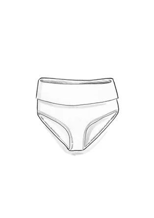 Bikinibyxa "Pacific" i återvunnen polyamid/elastan - svart